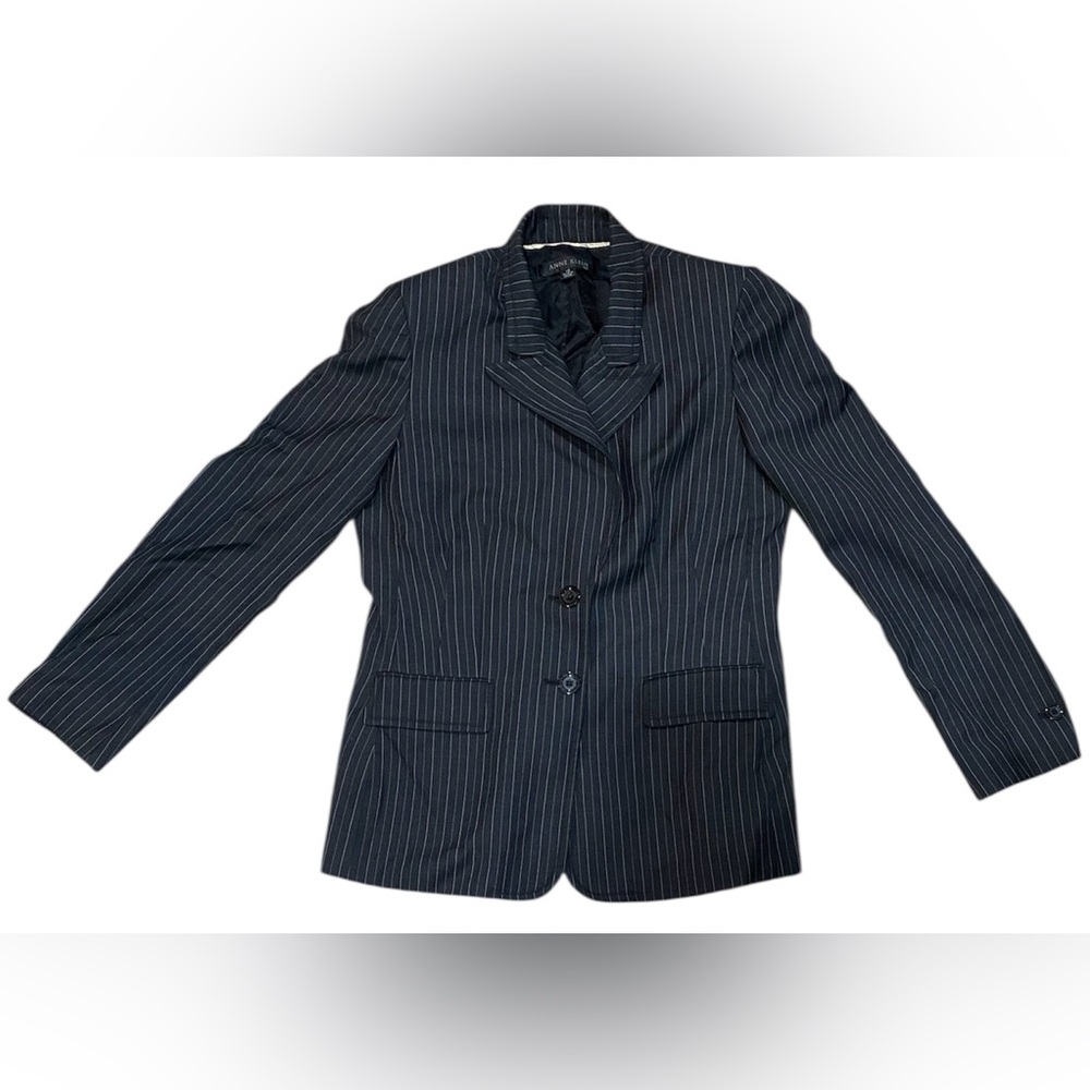 Anne Klein Pinstripe Suit Jacket